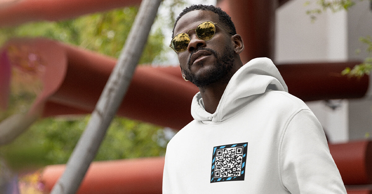 Updatable QR Clothing | Custom QR Code Products| RESHRD