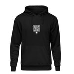 Black QR Code Hoodie