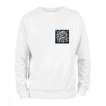 White QR Code Sweatshirt