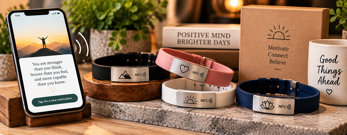 NFC Motivation Bracelets