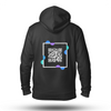 Black QR Code Hoodie