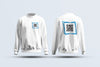 White QR Code Sweatshirt