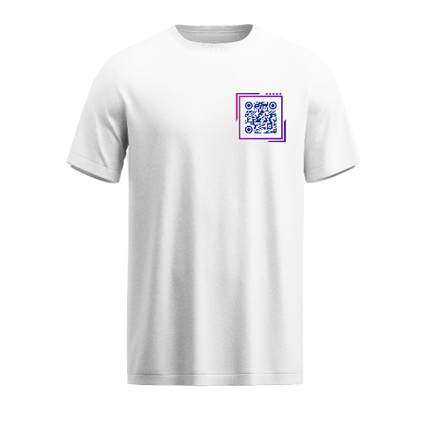 White QR Codes T-Shirt