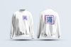 White QR Code Sweatshirt