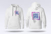 White QR Code Hoodie
