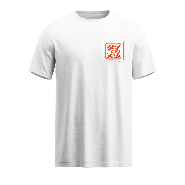 White QR Codes T-Shirt