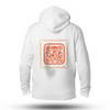 White QR Code Hoodie