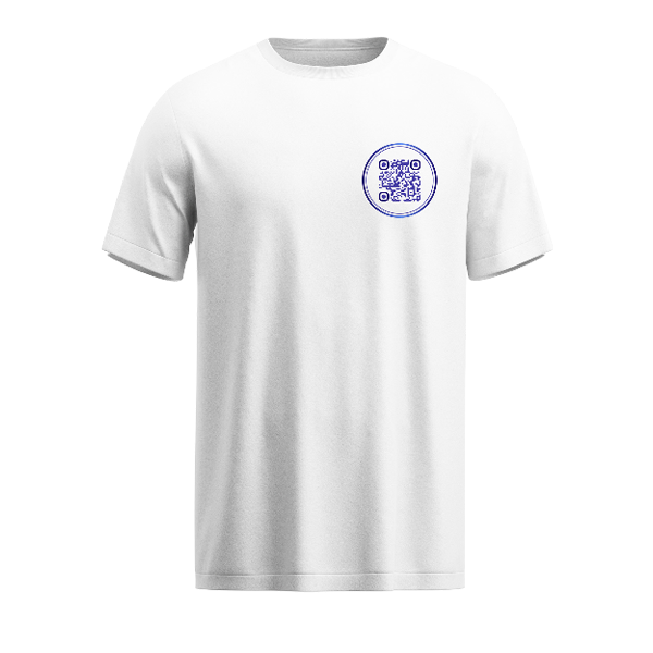 White QR Codes T-Shirt