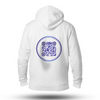 White QR Code Hoodie
