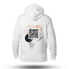 White QR Code Hoodie