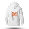 White QR Code Hoodie