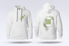 White QR Code Hoodie