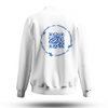 White QR Code Sweatshirt