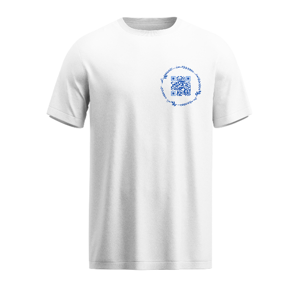 White QR Codes T-Shirt