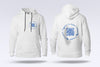 White QR Code Hoodie