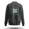 Black QR Code Sweatshirt