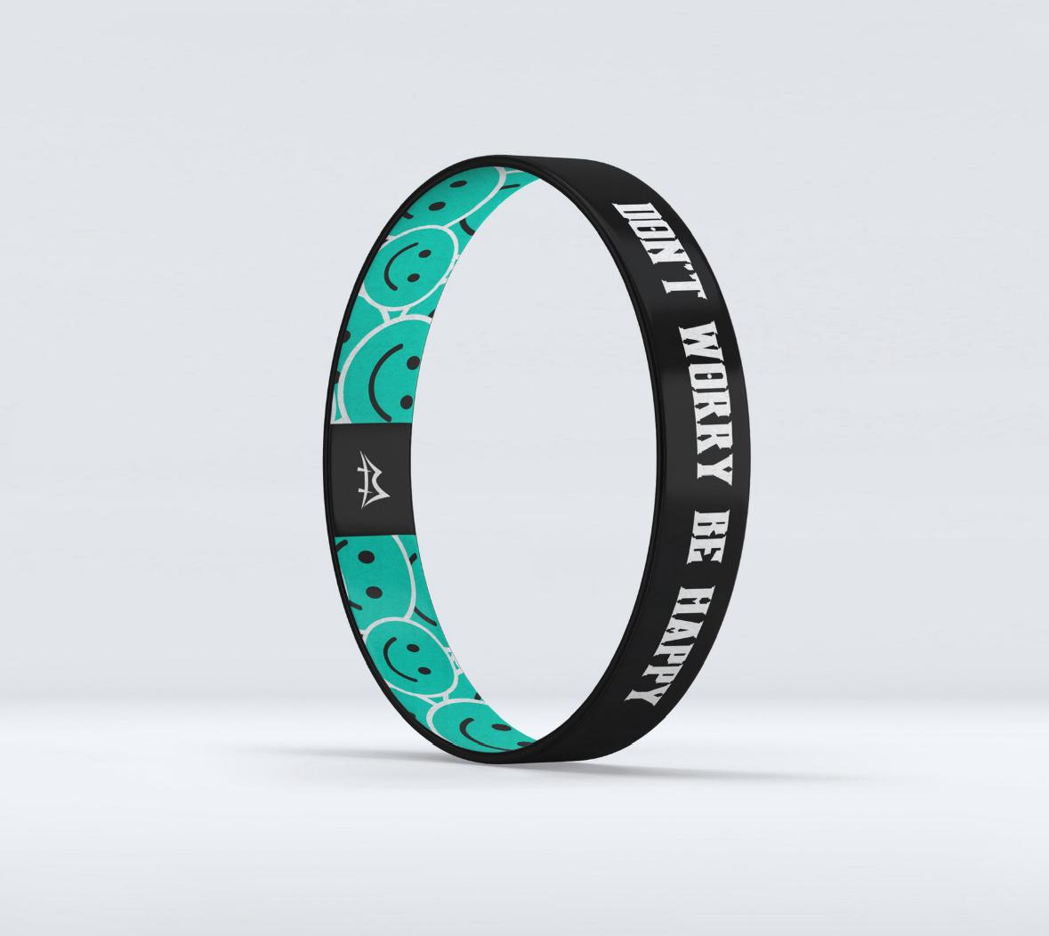 Don’t Worry Be Happy NFC Wristband