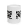 QR Code Mug-Custom QR code candles, updatable QR code candles for gifting, personalized candles with QR codes, scented candles with scannable QR codes, QR code candles for playlists and messages, custom QR code necklaces, personalized QR code jewelry, updatable QR code pendants, QR code necklaces for sharing memories, elegant QR code necklace gifts, custom QR code shorts, personalized activewear with QR codes, updatable QR code athletic shorts, QR code apparel for personal expression, trendy shorts with sca