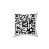 QR Code Pillow-Custom QR code candles, updatable QR code candles for gifting, personalized candles with QR codes, scented candles with scannable QR codes, QR code candles for playlists and messages, custom QR code necklaces, personalized QR code jewelry, updatable QR code pendants, QR code necklaces for sharing memories, elegant QR code necklace gifts, custom QR code shorts, personalized activewear with QR codes, updatable QR code athletic shorts, QR code apparel for personal expression, trendy shorts with 