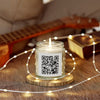 QR Code Candles-Custom QR code candles, updatable QR code candles for gifting, personalized candles with QR codes, scented candles with scannable QR codes, QR code candles for playlists and messages, custom QR code necklaces, personalized QR code jewelry, updatable QR code pendants, QR code necklaces for sharing memories, elegant QR code necklace gifts, custom QR code shorts, personalized activewear with QR codes, updatable QR code athletic shorts, QR code apparel for personal expression, trendy shorts with