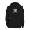 Black QR Streetwear Hoodie from RESHRD Scanner Collection with Back Central Design