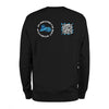 Black QR Sweatshirt-Custom QR code candles, updatable QR code candles for gifting, personalized candles with QR codes, scented candles with scannable QR codes, QR code candles for playlists and messages, custom QR code necklaces, personalized QR code jewelry, updatable QR code pendants, QR code necklaces for sharing memories, elegant QR code necklace gifts, custom QR code shorts, personalized activewear with QR codes, updatable QR code athletic shorts, QR code apparel for personal expression, trendy shorts 