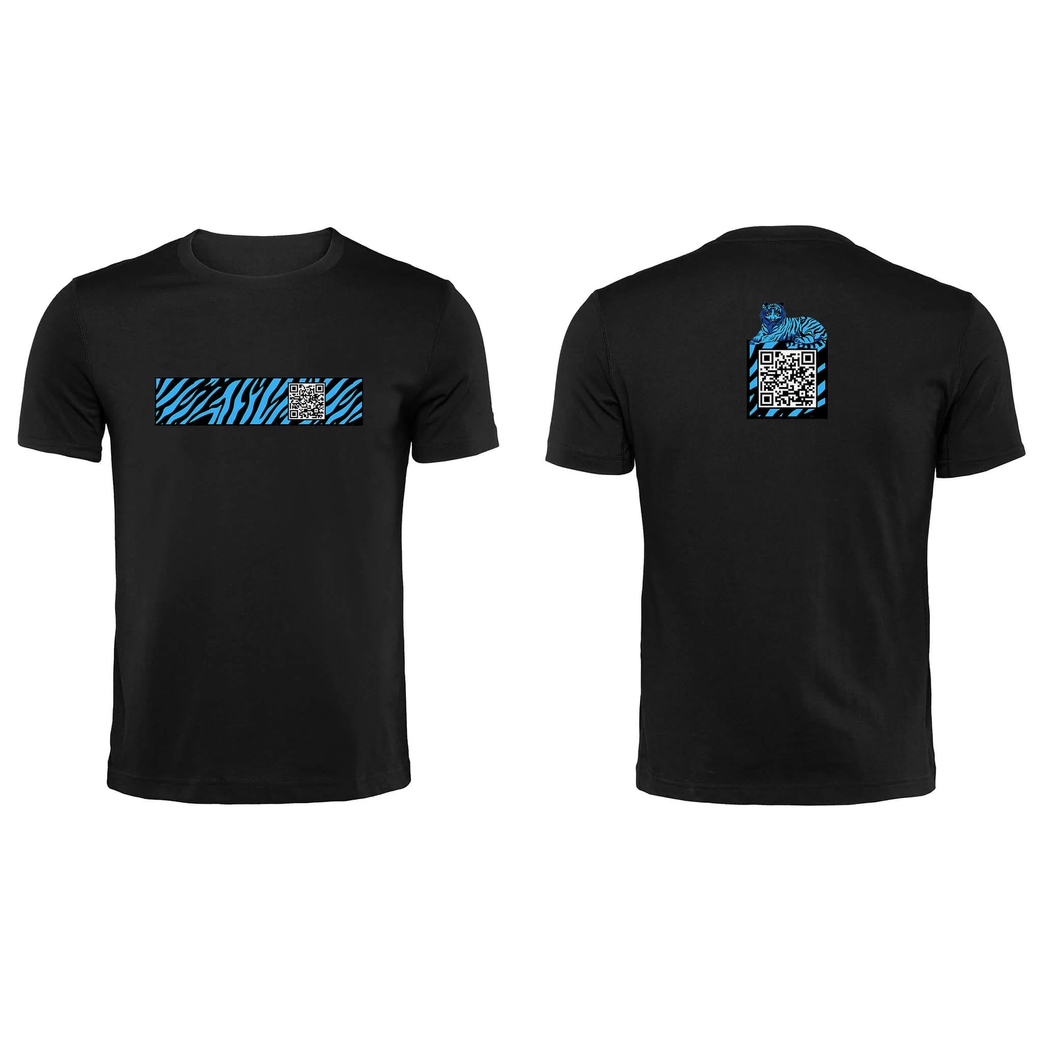 Black QR T-Shirt-T-Shirts-RESHRD-QR Code Clothing, QR Code Clothes, QR Code Shirt, QR Code T-Shirt, QR Code Hoodies, QR Code Apparel, QR Code Platform, Custom QR Code Shirts, Custom QR Code Clothes, Custom QR Code Clothing, QR Code Shirts, QR Codes on Shirts, QR Code T-Shirts, Custom QR Code Hoodies, Funny QR Code Shirts, Interactive Apparel, RESHRD Updatable QR Clothing, One day at a time Tshirt, Custom QR code candles, Updatable QR code candles for gifting, Personalized candles with QR codes, Scented cand