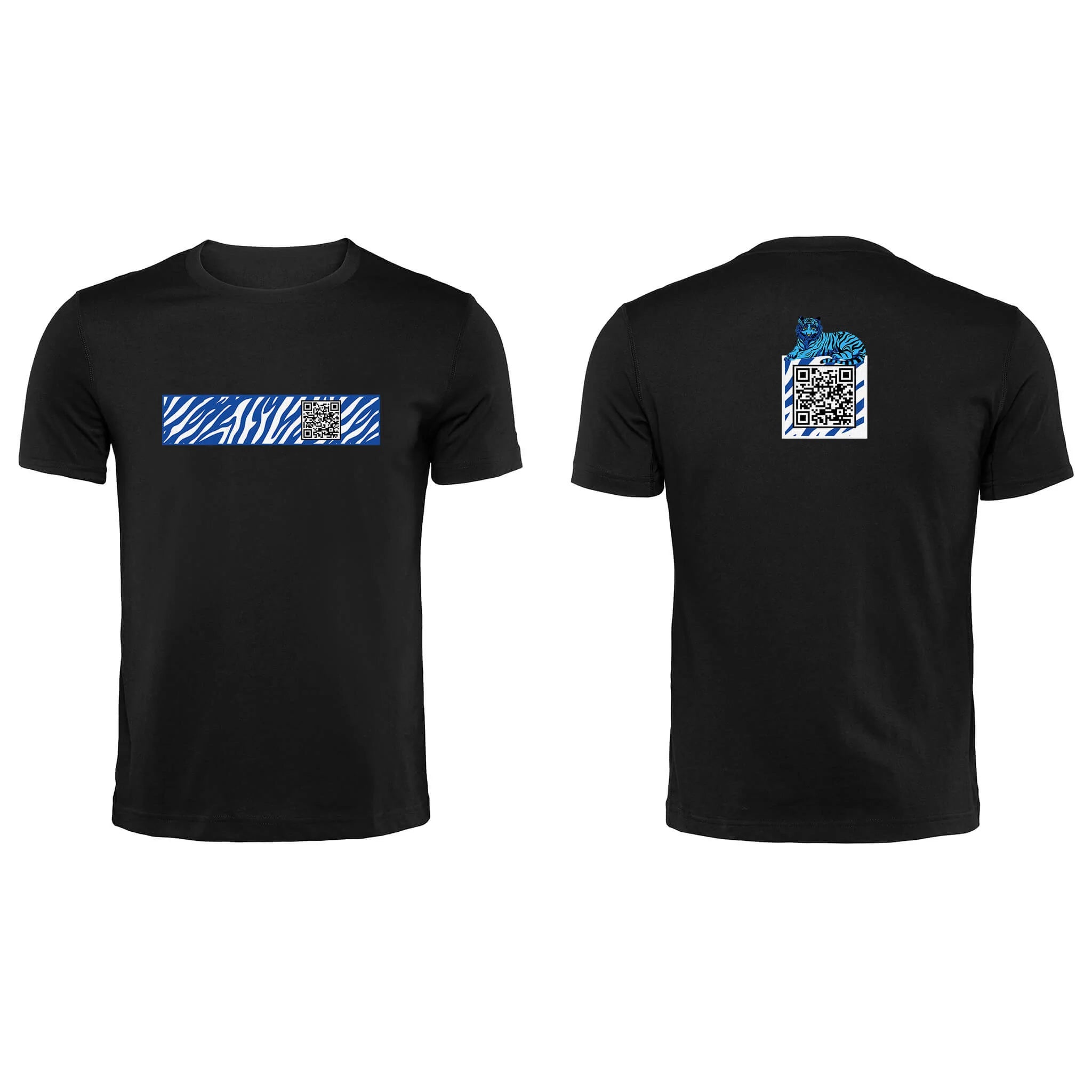Black QR T-Shirt-T-Shirts-RESHRD-QR Code Clothing, QR Code Clothes, QR Code Shirt, QR Code T-Shirt, QR Code Hoodies, QR Code Apparel, QR Code Platform, Custom QR Code Shirts, Custom QR Code Clothes, Custom QR Code Clothing, QR Code Shirts, QR Codes on Shirts, QR Code T-Shirts, Custom QR Code Hoodies, Funny QR Code Shirts, Interactive Apparel, RESHRD Updatable QR Clothing, One day at a time Tshirt, Custom QR code candles, Updatable QR code candles for gifting, Personalized candles with QR codes, Scented cand
