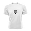 White QR Streetwear T-Shirt from RESHRD Explorer Collection with Front Central Emblem