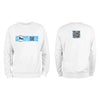 White QR Sweatshirt-Custom QR code candles, updatable QR code candles for gifting, personalized candles with QR codes, scented candles with scannable QR codes, QR code candles for playlists and messages, custom QR code necklaces, personalized QR code jewelry, updatable QR code pendants, QR code necklaces for sharing memories, elegant QR code necklace gifts, custom QR code shorts, personalized activewear with QR codes, updatable QR code athletic shorts, QR code apparel for personal expression, trendy shorts 