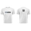 White QR T-Shirt from RESHRD Camouflage collection with Front & Back Black & White design