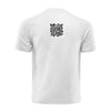 White QR T-Shirt from RESHRD Jungle collection with Back Black & White design