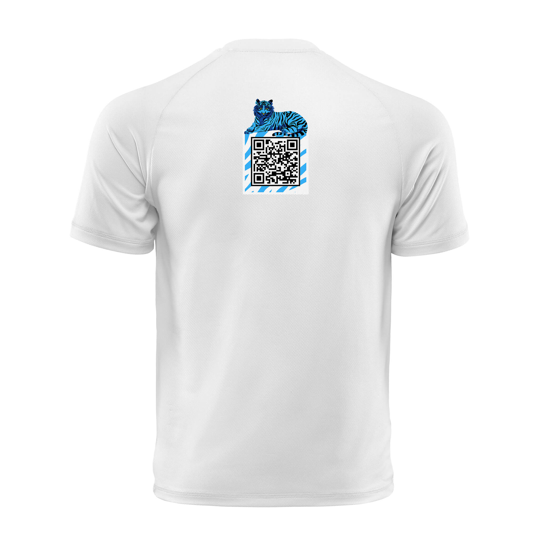 White QR T-Shirt-Custom QR code candles, updatable QR code candles for gifting, personalized candles with QR codes, scented candles with scannable QR codes, QR code candles for playlists and messages, custom QR code necklaces, personalized QR code jewelry, updatable QR code pendants, QR code necklaces for sharing memories, elegant QR code necklace gifts, custom QR code shorts, personalized activewear with QR codes, updatable QR code athletic shorts, QR code apparel for personal expression, trendy shorts wit