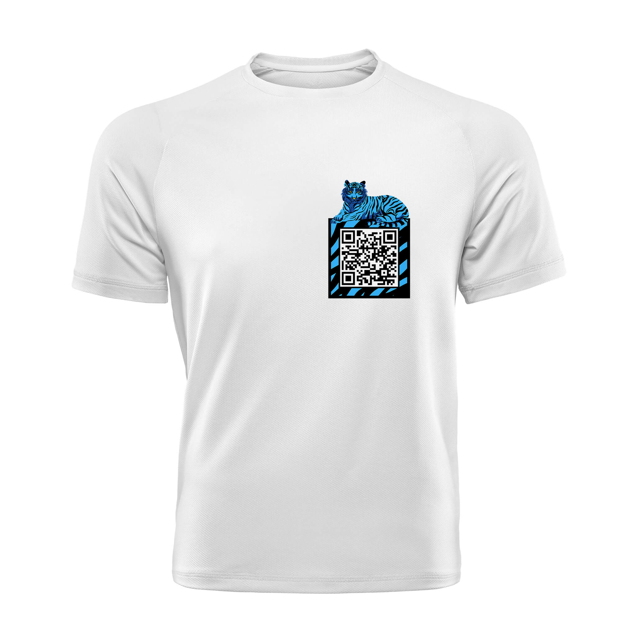 White QR T-Shirt-Custom QR code candles, updatable QR code candles for gifting, personalized candles with QR codes, scented candles with scannable QR codes, QR code candles for playlists and messages, custom QR code necklaces, personalized QR code jewelry, updatable QR code pendants, QR code necklaces for sharing memories, elegant QR code necklace gifts, custom QR code shorts, personalized activewear with QR codes, updatable QR code athletic shorts, QR code apparel for personal expression, trendy shorts wit