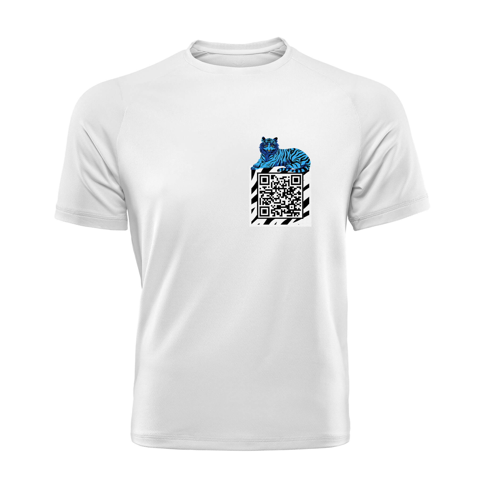 White QR T-Shirt-Custom QR code candles, updatable QR code candles for gifting, personalized candles with QR codes, scented candles with scannable QR codes, QR code candles for playlists and messages, custom QR code necklaces, personalized QR code jewelry, updatable QR code pendants, QR code necklaces for sharing memories, elegant QR code necklace gifts, custom QR code shorts, personalized activewear with QR codes, updatable QR code athletic shorts, QR code apparel for personal expression, trendy shorts wit
